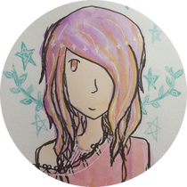 Illustration of a girl (by Amaicha)